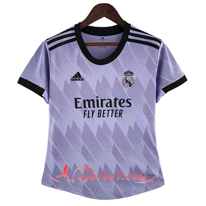 Maillot de Foot Real Madrid Femme Exterieur 2022/2023