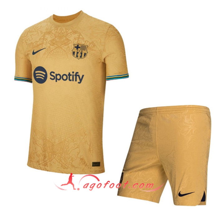 Ensemble Maillot Foot FC Barcelone Exterieur + Short 2022/2023