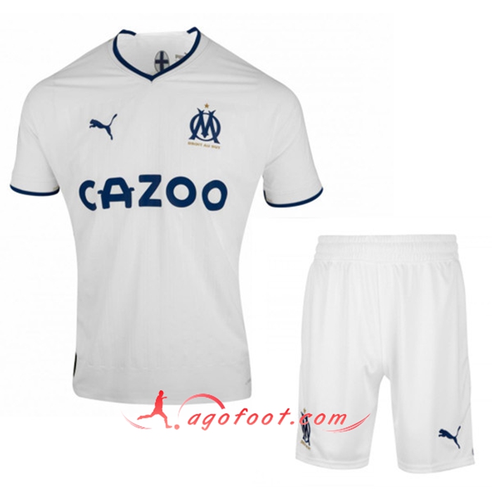 Ensemble Maillot Foot Marseille Domicile + Short 2022/2023