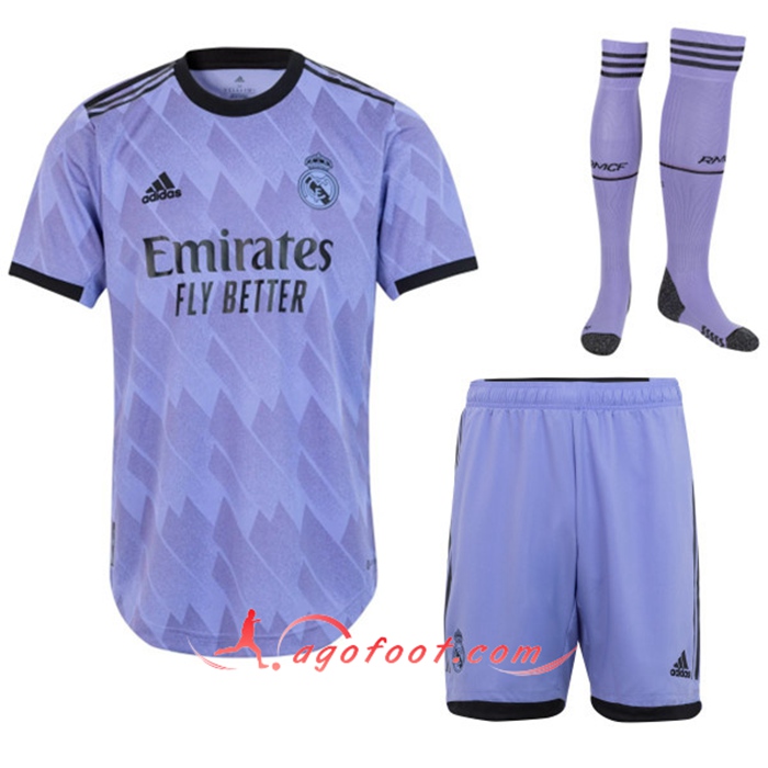 Ensemble Maillot Foot Real Madrid Exterieur (Short + Chaussettes) 2022/2023