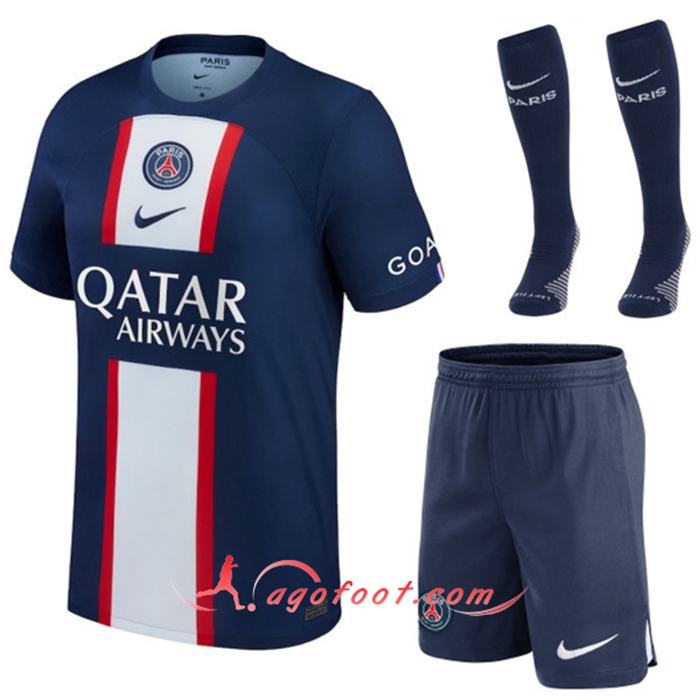 Ensemble Maillot Foot PSG Domicile (Short + Chaussettes) 2022/2023