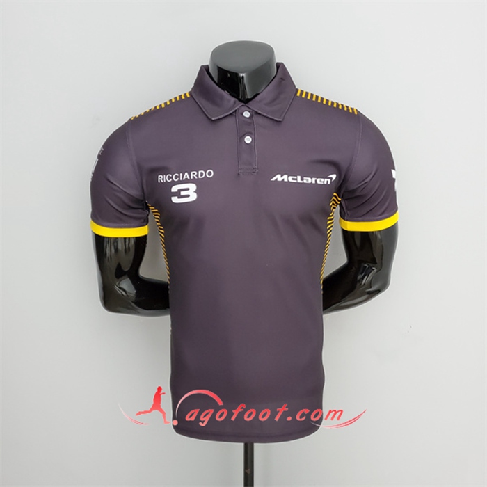 Polo F1 McLaren Team Noir #3 RICCIARDO 2022