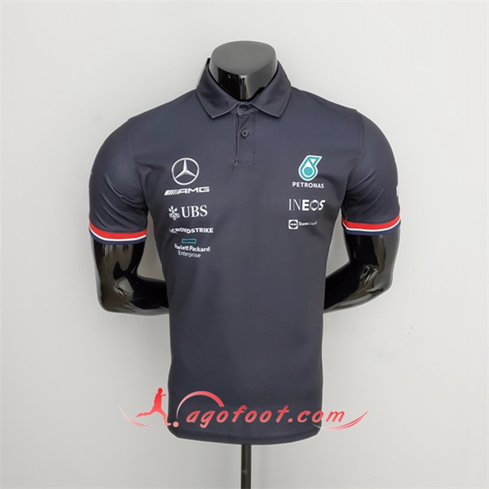 Polo F1 Mercedes Benz Noir 2022