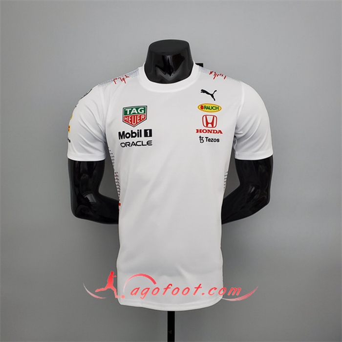 T-Shirt F1 RedBull Racing Team white 2022
