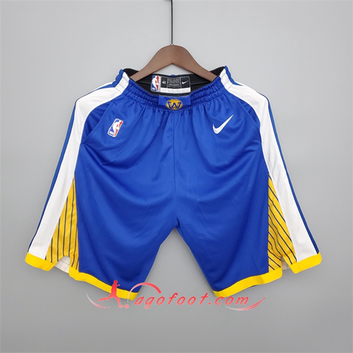 Shorts NBA Golden State Warriors Bleu