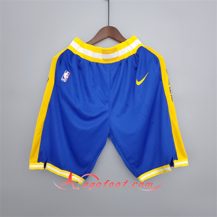 Shorts NBA Golden State Warriors Bleu Tram Edition