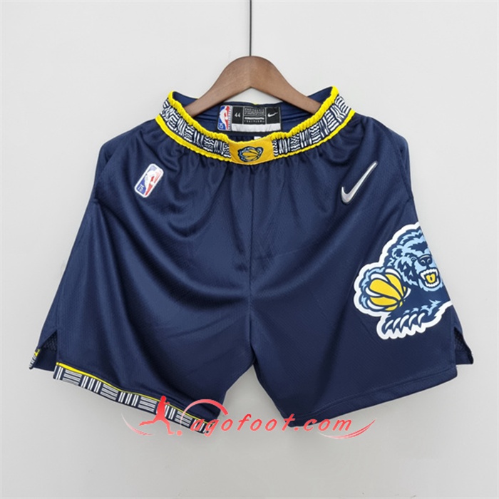 Shorts NBA Memphis Grizzlies 2022 Bleu Royal Urban Edition