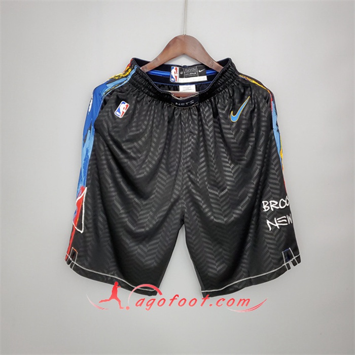 Shorts NBA Brooklyn Nets Noir City Edition