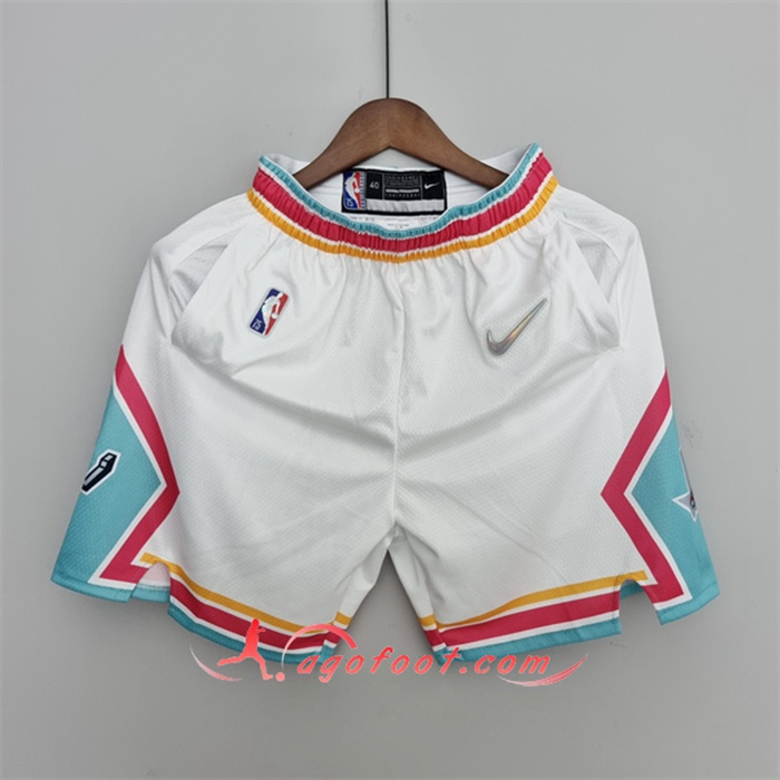 Shorts NBA San Antonio Spurs 2022 Bleu Urban Edition