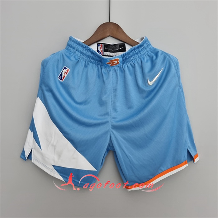 Shorts NBA Los Angeles Clippers 2022 Bleu City Edition