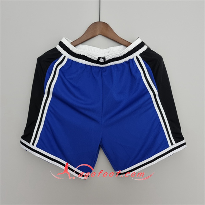 Shorts NBA Los Angeles Clippers 2022 Bleu/Noir Us Training