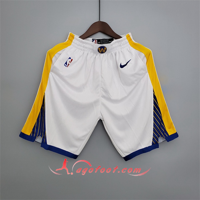 Shorts NBA Los Angeles Lakers Blanc