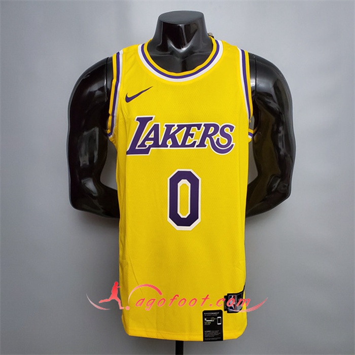 Maillot Los Angeles Lakers (Youmg #0) Jaune