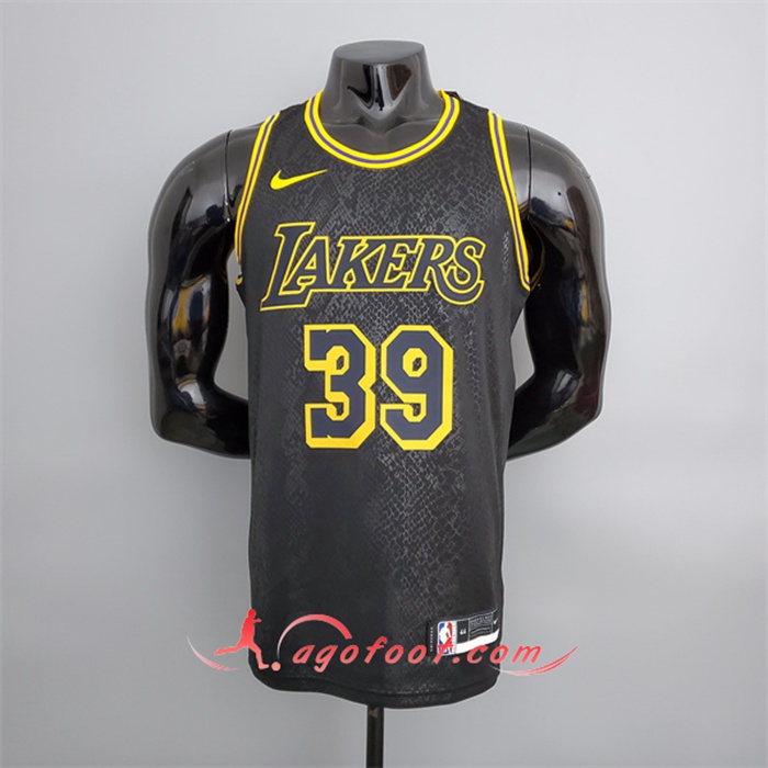 Maillot Los Angeles Lakers (Howard #39) Snake Print Noir