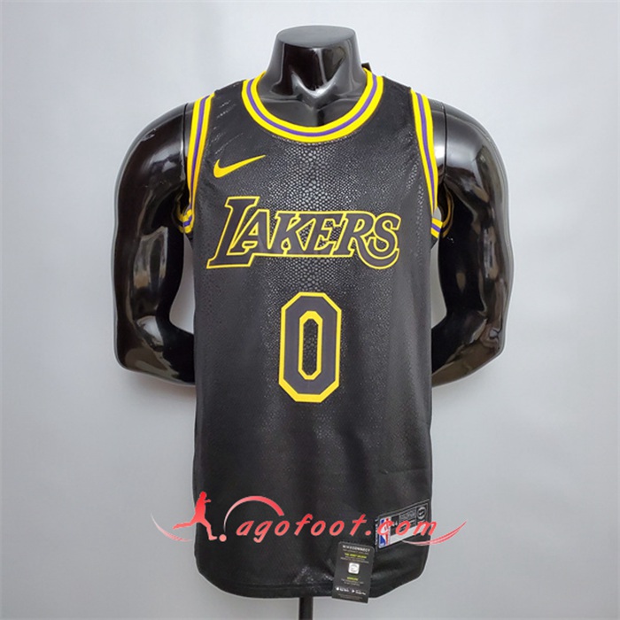 Maillot Los Angeles Lakers (Young #0) Noir