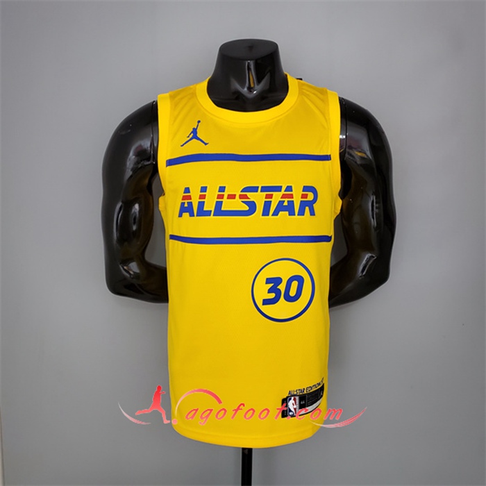Maillot All-Star (Curry #30) 2021 Jaune