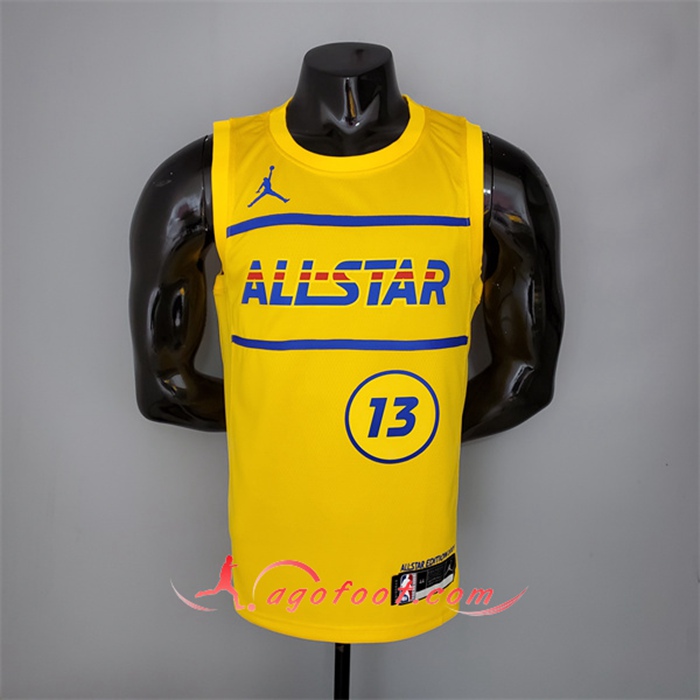 Maillot All-Star (George #13) 2021 Jaune