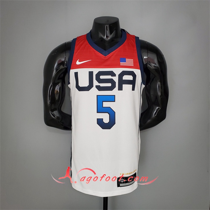 Maillot Jeux Olympiques (Laviine #5) USA Team 2021 Blanc