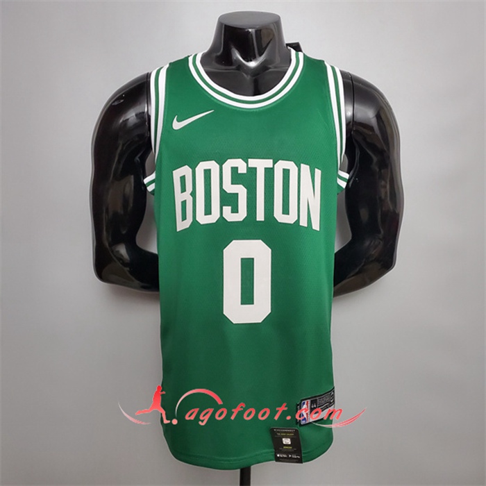 Maillot Boston Celtics (Tatum #0) Vert