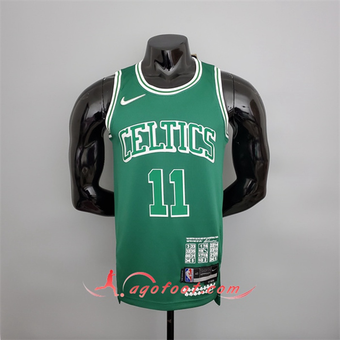 Maillot Boston Celtics (Irving #11) 2022 Vert Teltes City Edition
