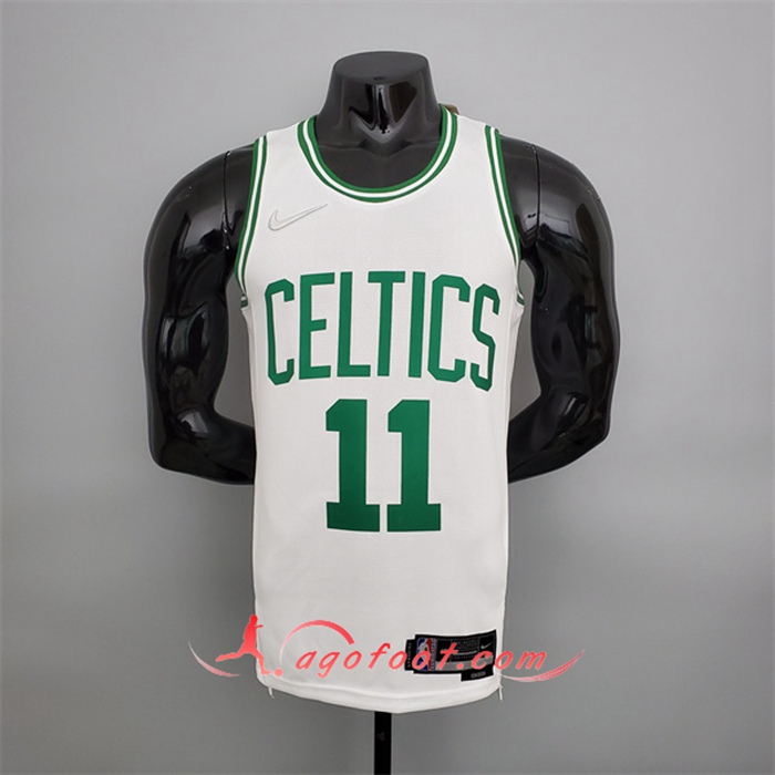 Maillot Boston Celtics (Irving #11) Blanc 75th Anniversary