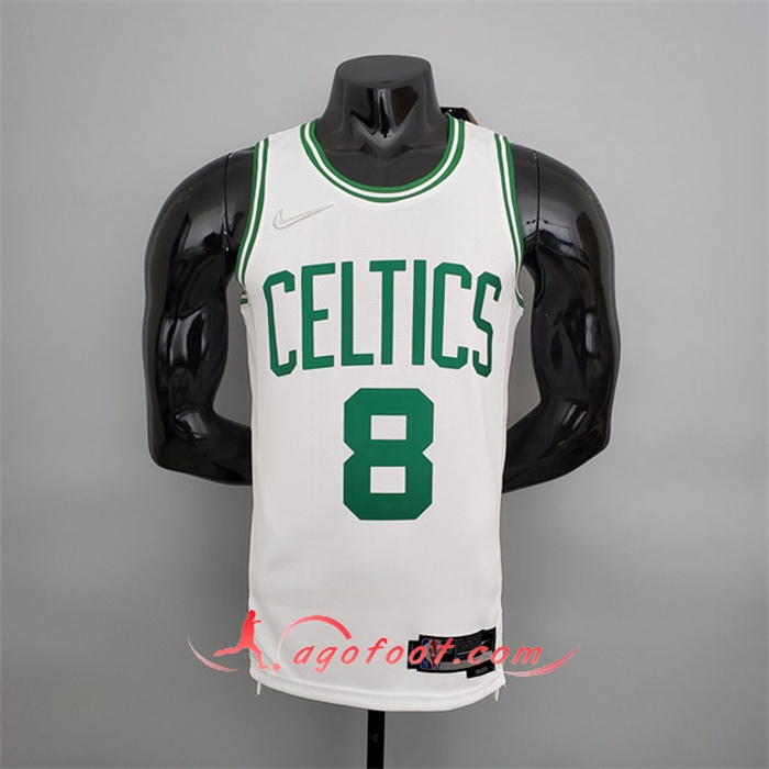 Maillot Boston Celtics (Walker #8) Blanc 75th Anniversary