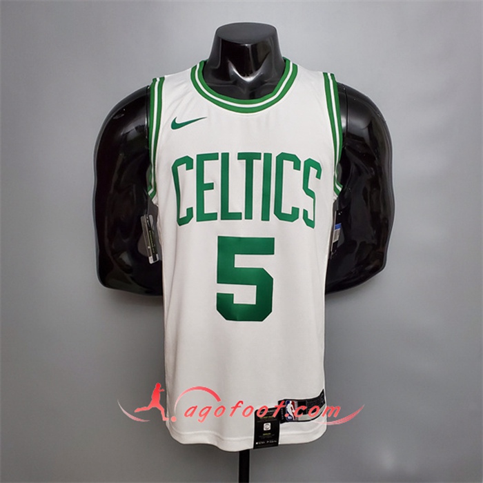 Maillot Boston Celtics (Garnett #5) Blanc