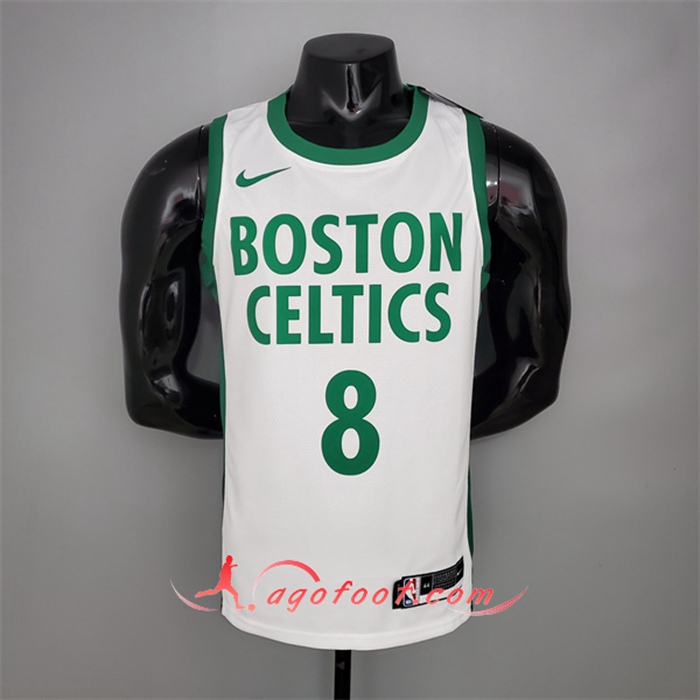 Maillot Boston Celtics (Walker #8) Blanc City Edition