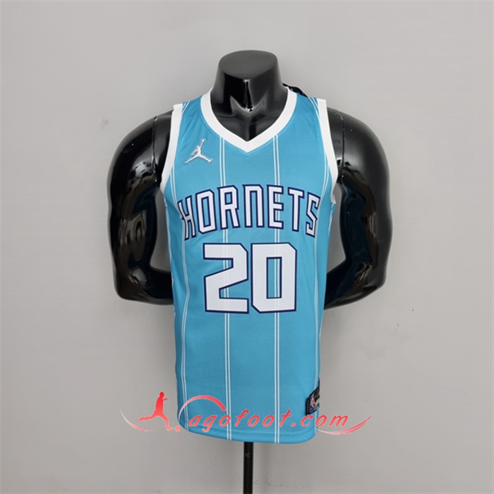 Maillot Charlotte Hornets (Hayward #20) Bleu 75th Anniversary