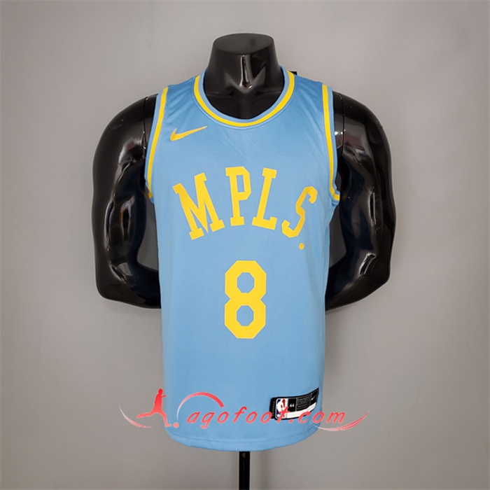 Maillot Los Angeles Lakers (Bryant #8) 2021 Bleu Minneapolis Edition