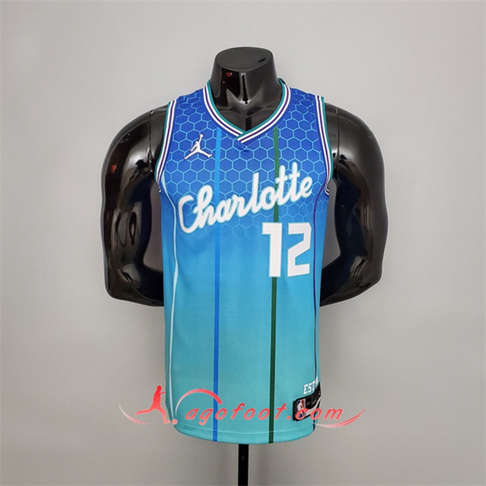 Maillot Charlotte Hornets (Oubre jr.#12) 2022 Bleu City Edition
