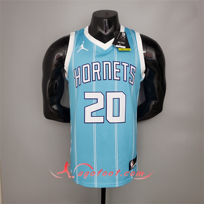 Nouveau Maillot Charlotte Hornets (Hayward #20) Bleu
