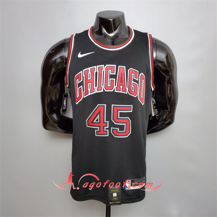 Maillot Chicago Bulls (Jordan #45) Noir