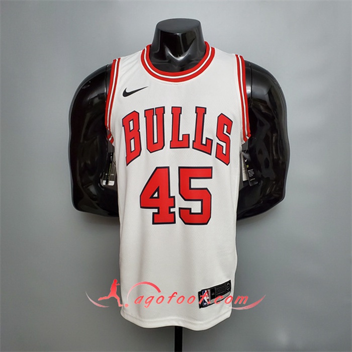 Maillot Chicago Bulls (Jordan #45) Blanc