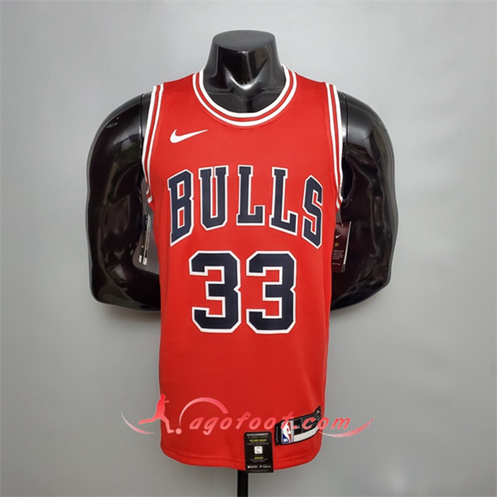 Maillot Chicago Bulls (Pippen #33) Rouge