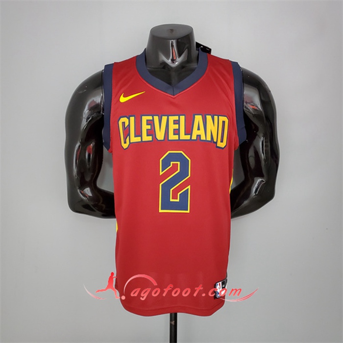 Maillot Cleveland Cavaliers (Irving #2) 2017 Vin Rouge