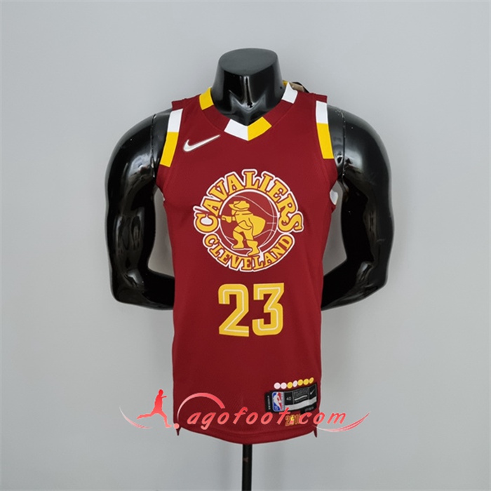 Maillot Cleveland Cavaliers (James #23) 2022 Rouge Urban Edition