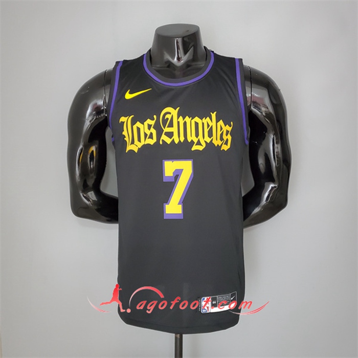 Maillot Los Angeles Lakers (Anthony #7) 2021 Noir