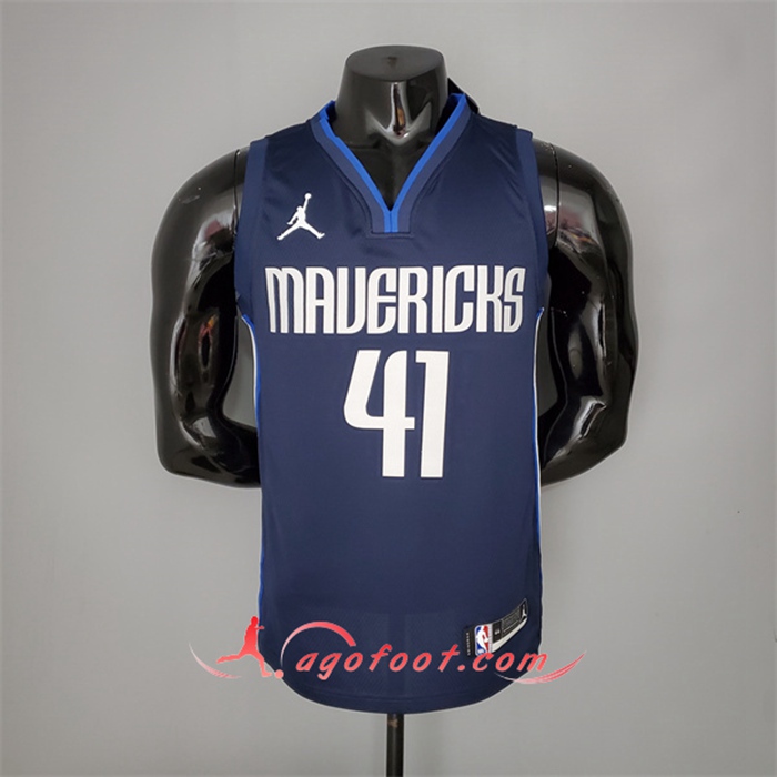 Maillot Dallas Mavericks (Nowitzki #41) Jordan Theme Limited Edition