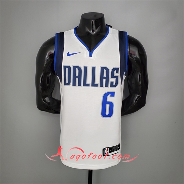 Maillot Dallas Mavericks (Porzingis #6) Domicile Blanc