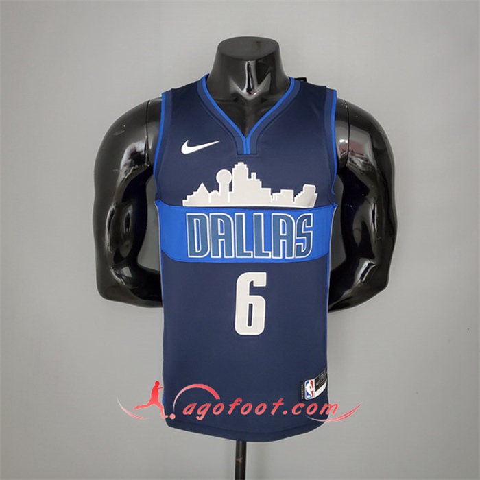Maillot Dallas Mavericks (Porzingis #6) Iceberg Edition