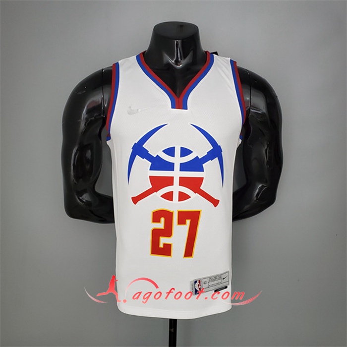 Maillot Denver Nuggets (Murray #27) 2021 Blanc Bonus Edition