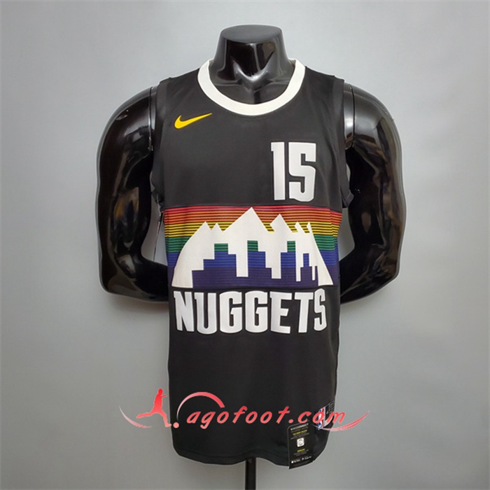 Maillot Denver Nuggets (Jdkic #15) Noir City Edition