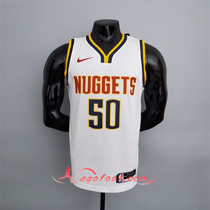 Maillot Denver Nuggets (Gordon #50) Blanc Limited