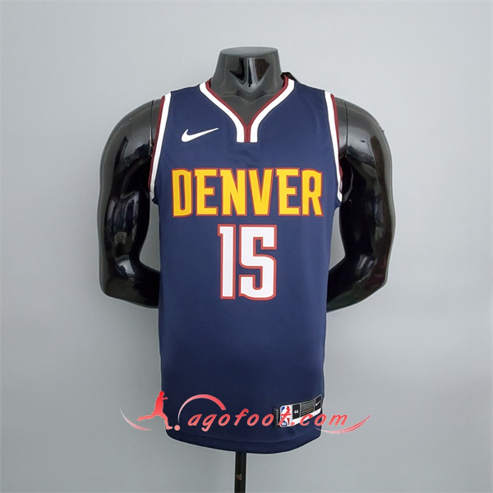 Maillot Denver Nuggets (Jokic #15) Bleu Marins