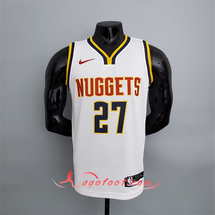 Maillot Denver Nuggets (Murray #27) Blanc Limited