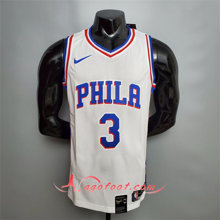 Maillot Detroit Pistons (Iverson #3) Blanc