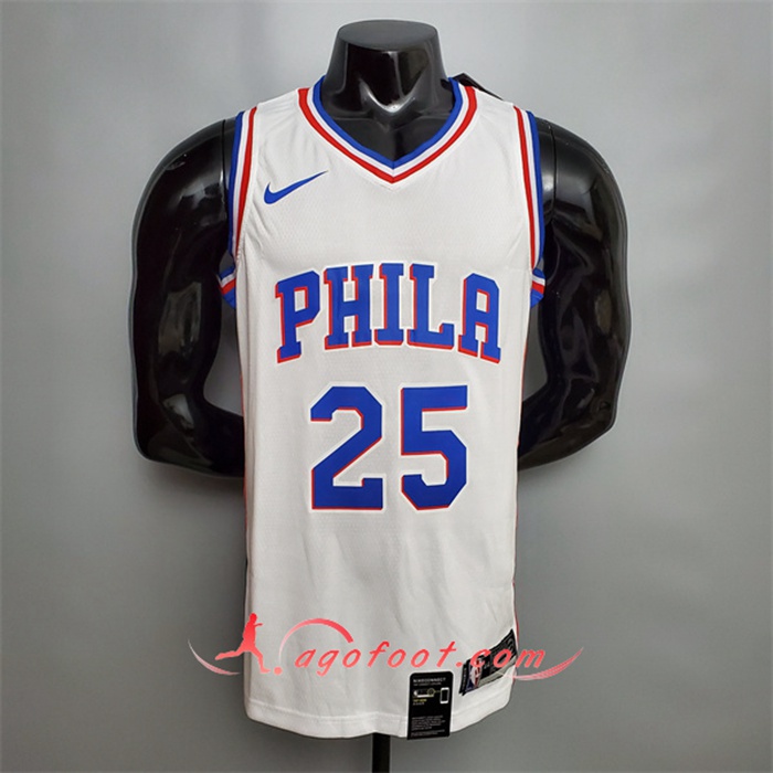 Maillot Detroit Pistons (Simmons #25) Blanc