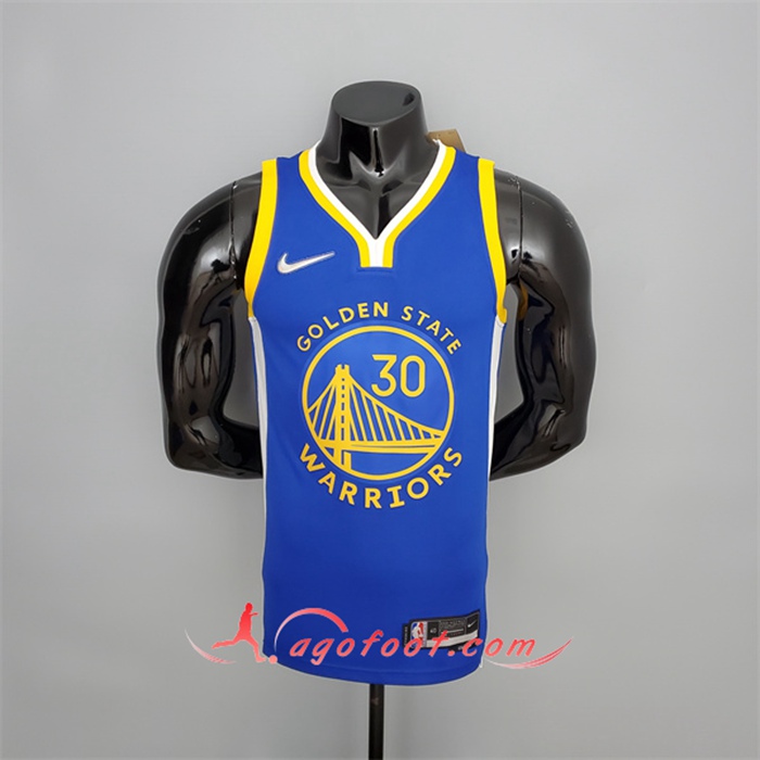 Maillot Golden State Warriors (Gurry #30) Bleu 75th Anniversary