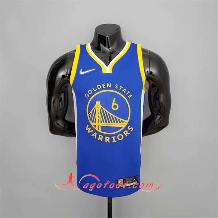 Maillot Golden State Warriors (Young #6) Bleu 75th Anniversary